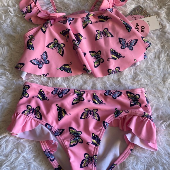 Girls size 6 Freestyle revolution Bikini SPF 50 - Picture 3 of 4